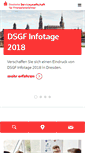 Mobile Screenshot of dsgf.de
